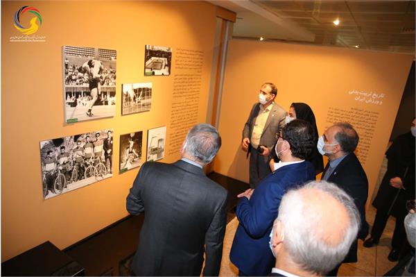 بازدید دکتر سید محمد مقیمی از موزه ملی ورزش، المپیک، پارالمپیک