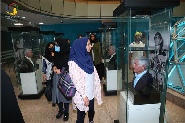 بازدید دانشجویان دانشکده تربیت بدنی دانشگاه تهران از موزه ملی ورزش، المپیک، پارالمپیک