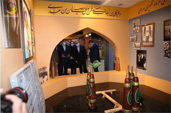 بازدید دکتر محمدباقر قالیباف از موزه ملی ورزش، المپیک، پارالمپیک