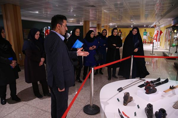 بازدید کنندگان موزه ملی ورزش، المپیک و پارالمپیک در آذر ماه پارت دوم