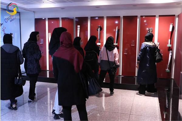 بازدید نخبگان دانشکده فنی و حرفه ای شریعتی از موزه ملی ورزش، المپیک، پارالمپیک