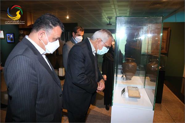 بازدید معاون وزارت تعاون، کار و رفاه اجتماعی از موزه ملی ورزش المپیک و پارالمپیک