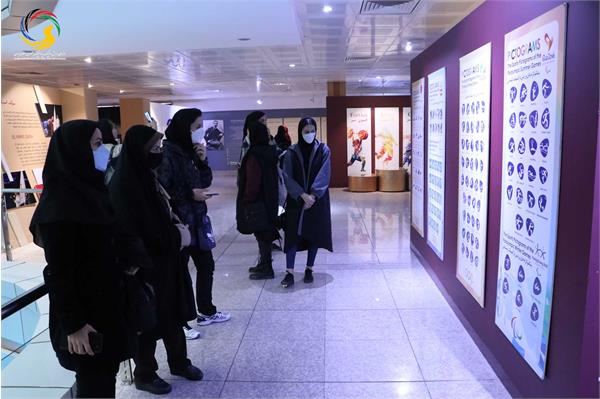 بازدید نخبگان دانشکده فنی و حرفه ای شریعتی از موزه ملی ورزش، المپیک، پارالمپیک