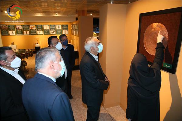 بازدید معاون وزارت تعاون، کار و رفاه اجتماعی از موزه ملی ورزش المپیک و پارالمپیک