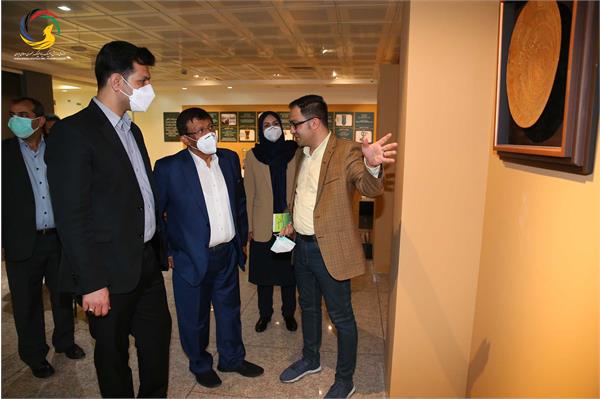 بازدید بدرالذیاب نایب رئیس فدراسیون بین المللی هندبال و خزانه دار فدراسیون هندبال آسیا