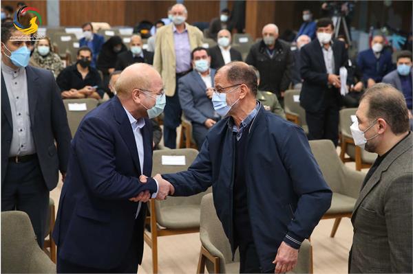 آئین رونمایی از سردیس طلایه داران بازی های آسیایی با حضور دکتر قالیباف