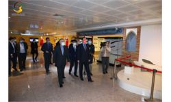 بازدید سفیر کشور چین و هیئت همراه از موزه ملی ورزش، المپیک، پارالمپیک