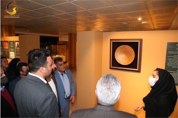 بازدید ایوان تیخن رئیس فدراسیون دو و میدانی بلاروس از موزه ملی ورزش، المپیک، پارالمپیک