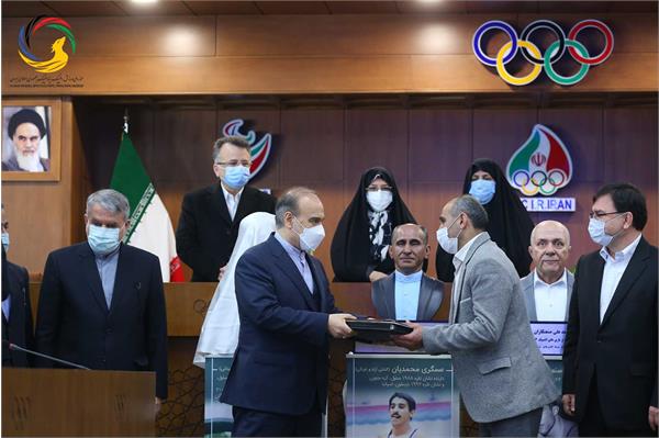 رونمایی از 5 تندیس مدال آوران تاریخ المپیک و پارالمپیک ایران 9 دی 1399