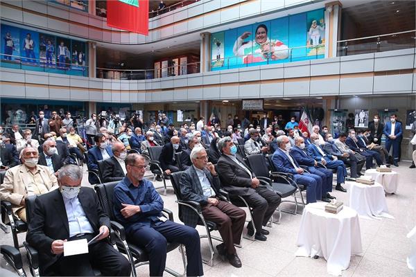 آیین افتتاح تالار مشاهیر ورزش ایران و رونمایی از تندیس قهرمانان ورزش کشور