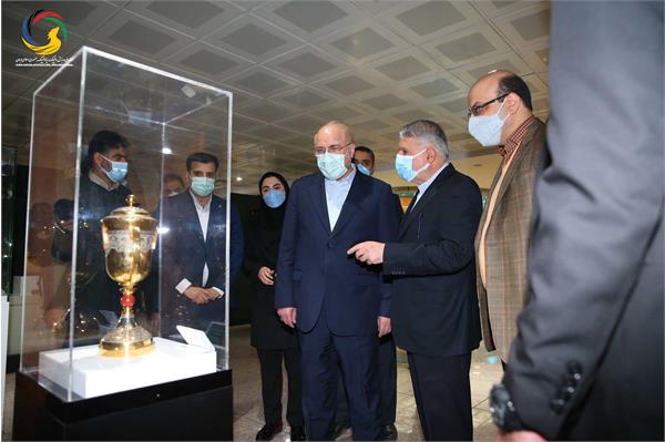 بازدید دکتر محمدباقر قالیباف از موزه ملی ورزش، المپیک، پارالمپیک