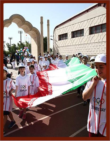 گزارش تصویری روز المپیک سال 2018