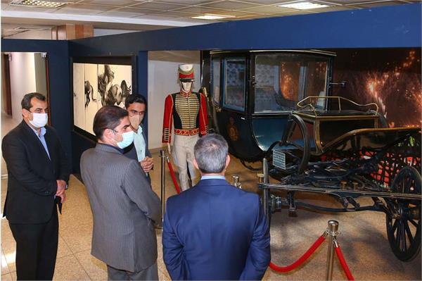 بازدید رئیس فدراسیون ورزش مجلس از موزه ملی ورزش،المپیک،پارالمپیک
