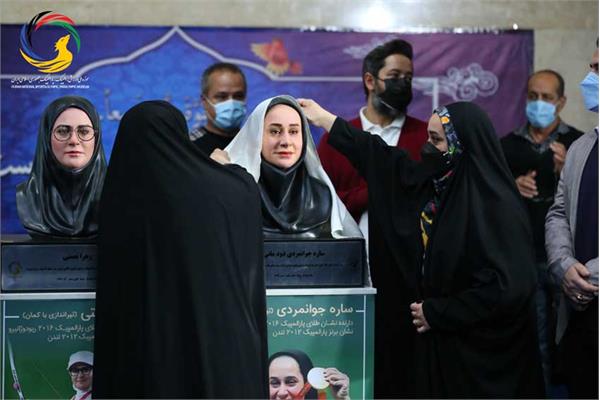 رونمایی ازسردیس چهار بانوی مدال آور تاریخ پارالمپیک