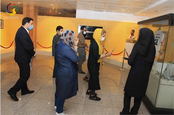 بازدید انجمن دوستداران تهران از موزه ملی ورزش المپیک،پارالمپیک