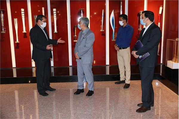 بازدید مدیرعامل سازمان ورزش شهرداری تهران از موزه