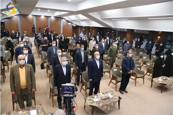 آئین رونمایی از سردیس طلایه داران بازی های آسیایی با حضور دکتر قالیباف