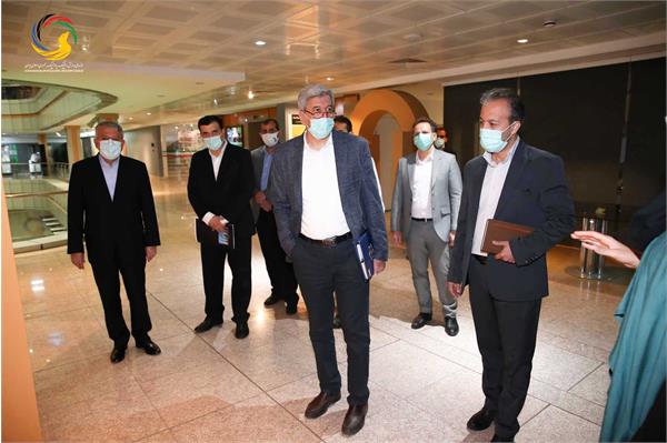 بازدید قائم مقام ریاست دانشگاه آزاد دکتر جمشید صباغ زاده در واحد علوم تحقیقات از موزه ملی ورزش