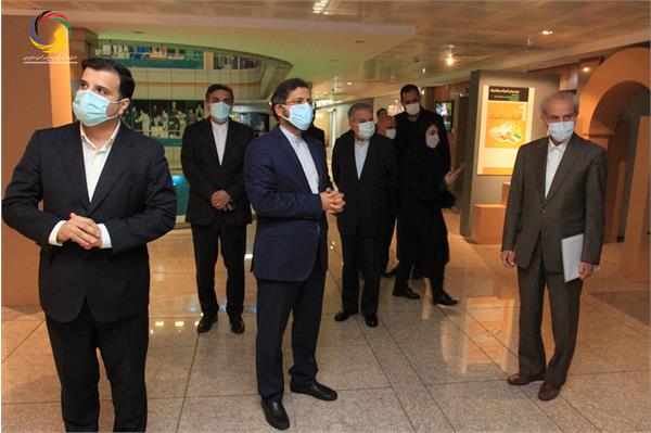 بازدید سخنگوی وزارت امور خارجه از موزه ملی ورزش،المپیک،پارالمپیک