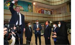 بازدید سفیر کشور چین و هیئت همراه از موزه ملی ورزش، المپیک، پارالمپیک
