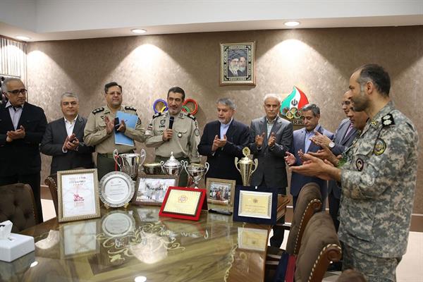 مراسم اهدا مدال و کاپ افتخارآفرینان ورزش کشور به موزه المپیک و پارالمپیک پارت سوم