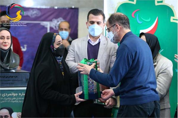 رونمایی ازسردیس چهار بانوی مدال آور تاریخ پارالمپیک