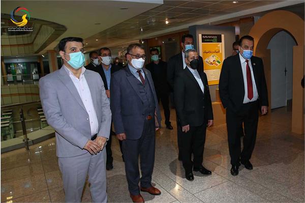 بازدید وزیر و رئیس کمیته ملی المپیک افغانستان و هیئت همراه از موزه ملی ورزش،المپیک،پارالمپیک