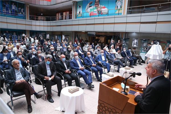 آیین افتتاح تالار مشاهیر ورزش ایران و رونمایی از تندیس قهرمانان ورزش کشور
