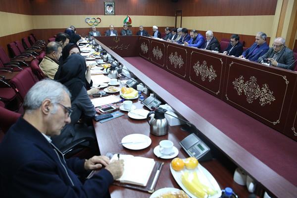 اولین جلسه هیئت امنا موزه ملی ورزش، المپیک و پارالمپیک