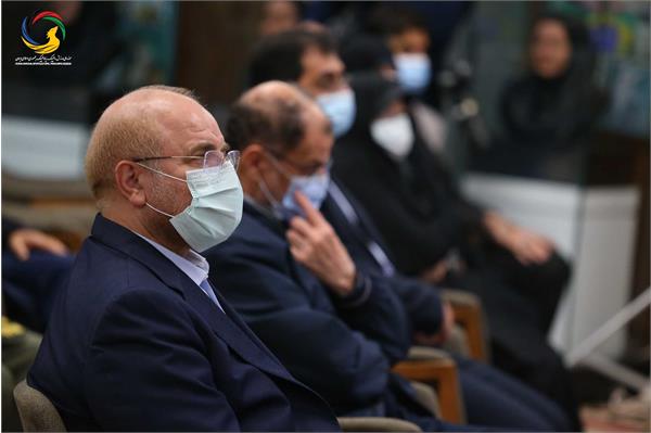 آئین رونمایی از سردیس طلایه داران بازی های آسیایی با حضور دکتر قالیباف