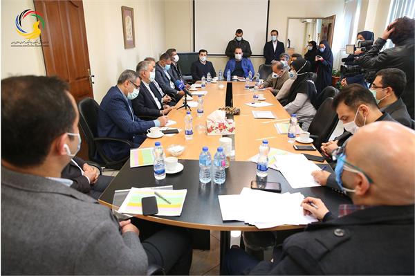 بازدید مدیر موزه ملی ورزش،المپیک،پارالمپیک و مسئولین کمیته ملی المپیک از فدراسیون های ژیمناستیک، هاکی و بولینگ و بیلیارد