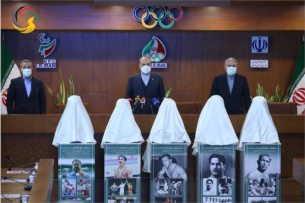 رونمایی از 5 تندیس قهرمانان ورزشی کشور 9 دی 1399
