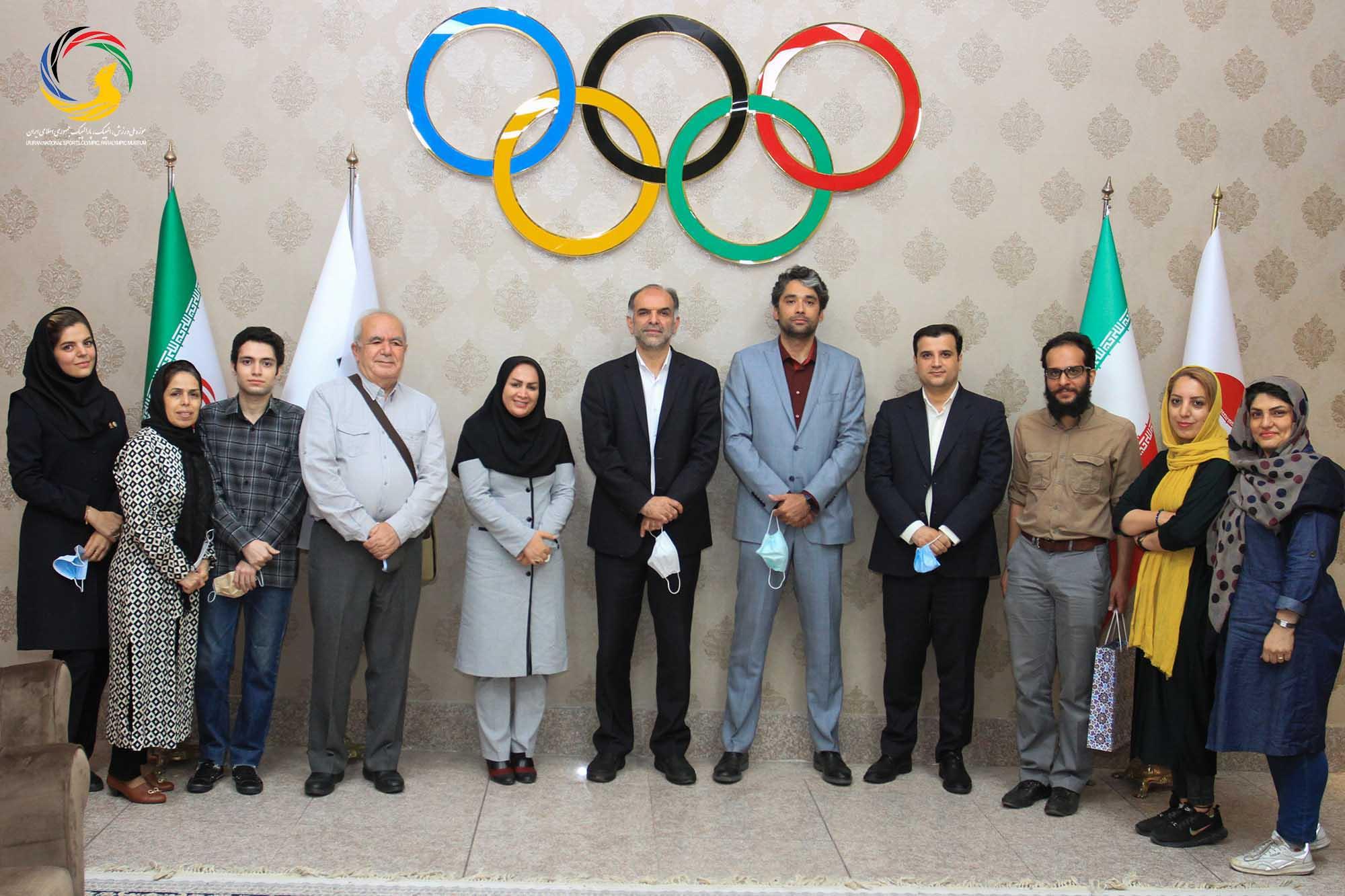 بازدید انجمن دوستداران تهران از موزه ملی ورزش المپیک،پارالمپیک