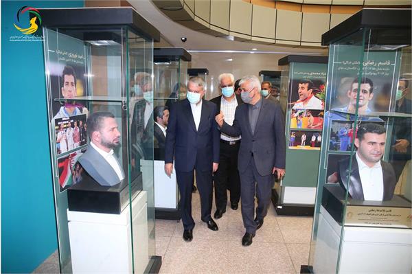 بازدید دکتر حمید سجادی وزیر ورزش و جوانان از موزه ملی ورزش، المپیک، پارالمپیک