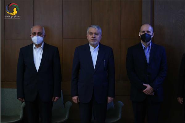 مراسم رونمایی از سردیس چهره های ماندگار ورزش ایران (حسن غفوری فرد، اکبر ترکان، محمدرضا یزدانی خرم، ابوالقاسم فارسی)