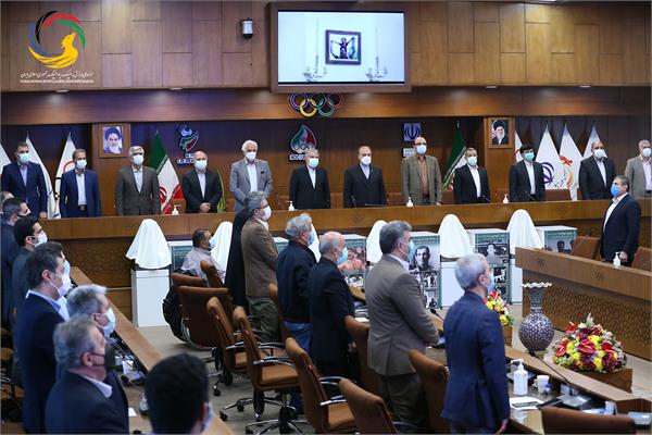 رونمایی از سردیس شش تن از قهرمانان افتخارآفرینان ورزش کشور