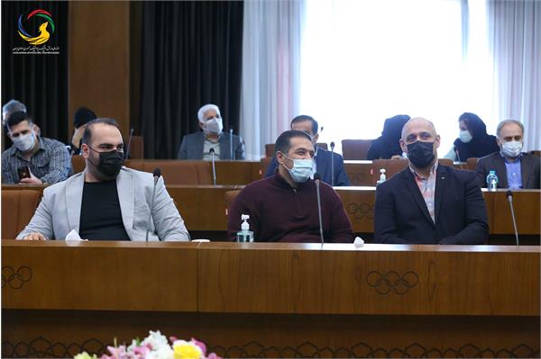 مراسم رونمایی از سردیس پنج تن از قهرمانان ورزش کشور