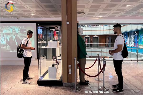 بازدید دانشجویان دانشکده تربیت بدنی دانشگاه تهران از موزه ملی ورزش، المپیک، پارالمپیک