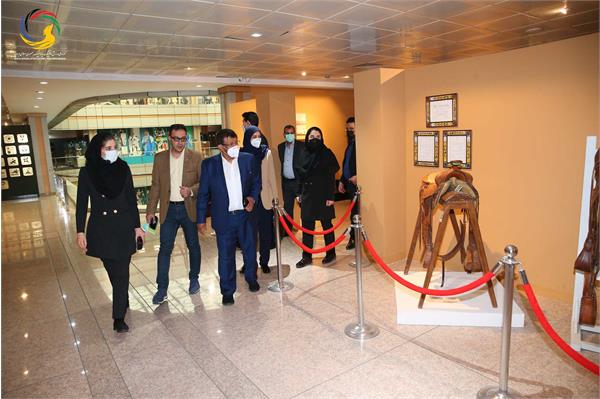 بازدید بدرالذیاب نایب رئیس فدراسیون بین المللی هندبال و خزانه دار فدراسیون هندبال آسیا