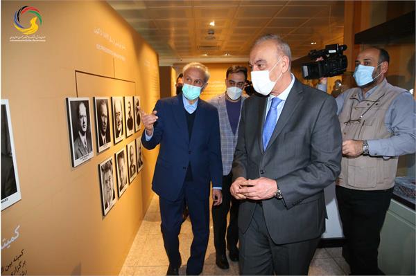 بازدید رئیس و دبیرکل کمیته ملی المپیک عراق از موزه ملی ورزش المپیک و پارالمپیک