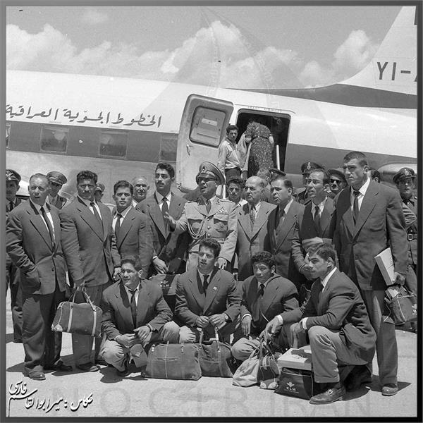 غلامرضا تختی در تیم اعزامی به مسابقات جهانی کشتی ۱۹۵۴ ژاپن