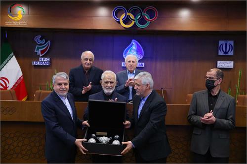 آئین تکریم و معارفه ریاست کمیته ملی المپیک