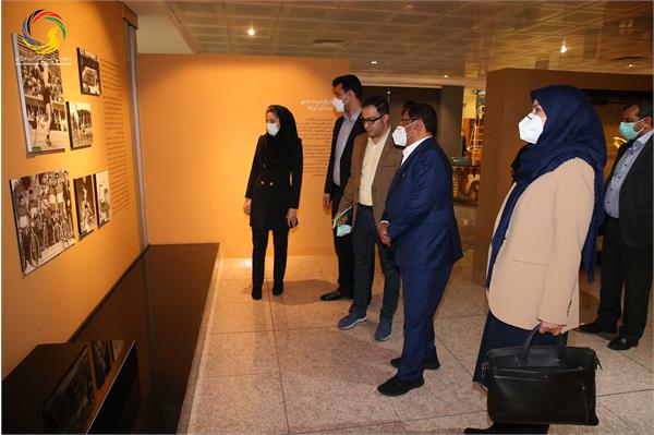 بازدید بدرالذیاب نایب رئیس فدراسیون بین المللی هندبال و خزانه دار فدراسیون هندبال آسیا