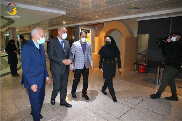 بازدید رئیس و دبیرکل کمیته ملی المپیک عراق از موزه ملی ورزش المپیک و پارالمپیک