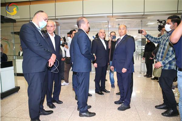 بازدید حسین المسلم مدیر کل شورای المپیک آسیا و رئیس فدراسیون بین المللی شنا از موزه ملی ورزش، المپیک، پارالمپیک