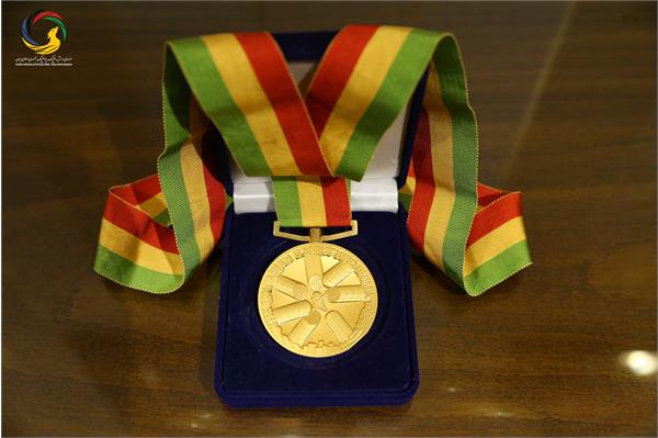 اهدایی مدال طلای بازی‌های آسیایی ۱۹۹۴هیروشیما فریبرز عسکری، پیشکسوت و قهرمان تکواندو به موزه ملی ورزش،المپیک، پارالمپیک