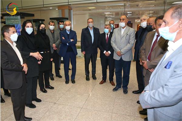 بازدید جمعی از روسای فدراسیون های ورزشی عراق از موزه ملی ورزش، المپیک، پارالمپیک