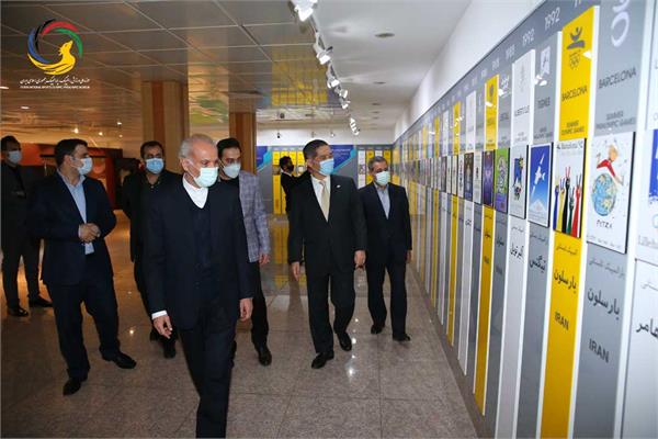 بازدید سفیر ژاپن از موزه ملی ورزش،المپیک،پارالمپیک