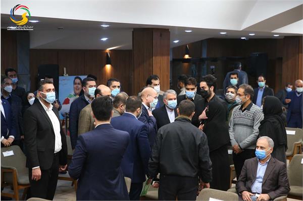 آئین رونمایی از سردیس طلایه داران بازی های آسیایی با حضور دکتر قالیباف
