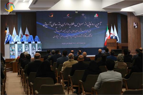آئین رونمایی از سردیس طلایه داران بازی های آسیایی با حضور دکتر قالیباف